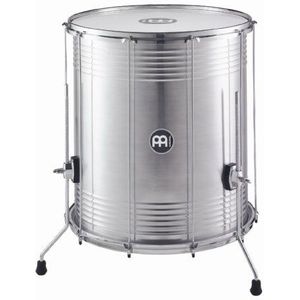 Meinl Percussion SU22-L Traditional Stand Alone Aluminium Surdo, 55,88 cm (22 inch) diameter, zilver