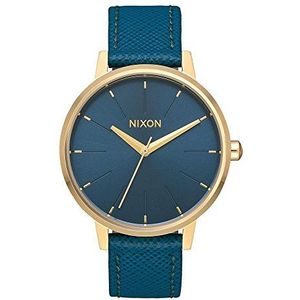 Nixon dames analoog kwarts horloge met lederen armband A108-2816-00