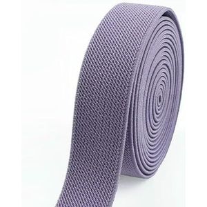 2-10 meter 20 mm naai-elastieken ondergoedband rubberen band zachte huid broek stretch lint tapes DIY kledingaccessoires-lichtpaars-20 mm-10 meter