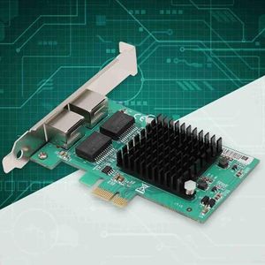 Voor Network Card PCI-E 1X Gigabit Ethernet Server Computernetwerkkaart, met 10/100/1000 Mbps transmissiesnelheid, duurzaam en betrouwbaar.