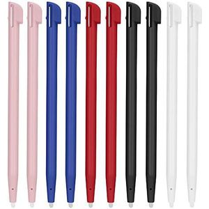 FNGWANGLI Plastic Stylussen -10 stuks draagbare touch stylus pen set alleen voor Nintendo 2DS -5 kleuren beschikbaar