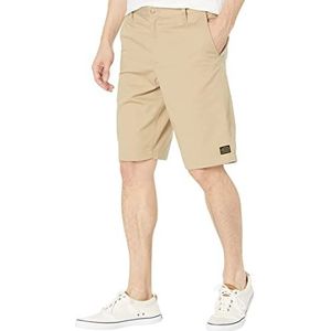 RVCA Heren Relaxed Fit 22"" Walkshorts, Americana/Kaki, 28