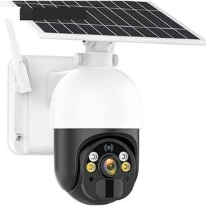 4G Sim-kaart Solar Camera Ingebouwde Batterij Outdoor IP Camera 2K WIFI Draadloze Beveiliging PTZ Camera PIR Bewegingsbewaking Beveiligingscamera'S Voor Thuis (Size : 4G Cam)