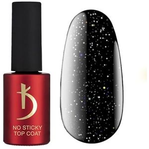 K Professional Top Coat UV - Geen Wipe - Holo Shine - 7 ml - Topcoat Nagellak - Gel Nagels - LED - Holo Glitter Finish Polish