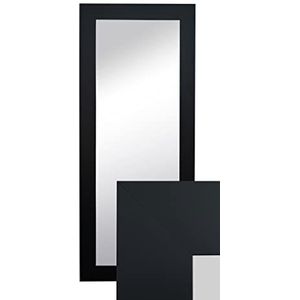 BD ART Wandspiegel decoratieve garderobespiegel full-body spiegel 120x50cm zwart
