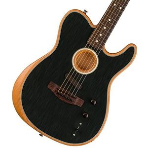 Fender American Acoustasonic Telecaster (Black) - Akoestische gitaar
