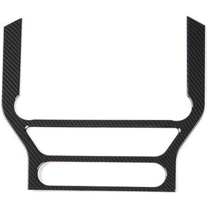 Sierlijsten voor auto interieurs Voor F&ord Voor Mustang 2015-2020 2021 2022 Auto Middenconsole Gps-navigatie Decoratie Panel Frame Cover Stickers(Koolstofvezelkorrel)