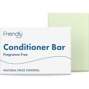 Friendly Soap Natural Fragrance-free Conditioner Bar 90g