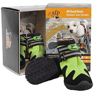 ALL FOR PAWS Outdoor Dog All Road Hondenlaarzen, X-Small, groen, 2,73 kg