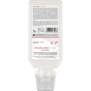 Pevalind PURE - actieve ingrediënten, hoogwaardige huidverzorgingslotion - ongeparfumeerd, 1 liter softfles, 6 stuks