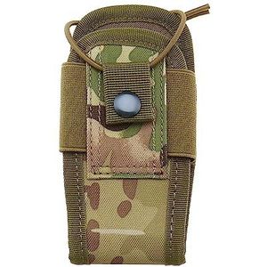 SG Store Walkie Talkie Houder Polyester Twee Manier Radio Pouch Verstelbare Draagtas voor Camping Wandelen Klimmen Running Fitness Oefening 15x6x3.5cm, Meerkleurig, Modern design