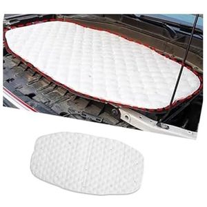 Warmte-isolatie Katoenen Voor Explorer 2020 2021 2022 2023 Motorkap Geluidsisolerend Schuim Geluiddempende Isolatie Gesloten Cel Schuim(Black 2023)