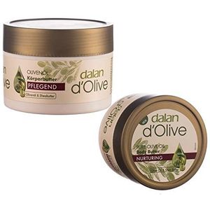2 x Dalan d´Olive bodybutter 250 ml olijf set lichaamsboter intensieve verzorging