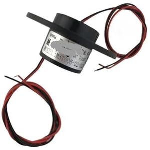 Kruisgat-verzamelring, gatdiameter 5 mm, 2-12, 2A, holle as-verzamelring, Noria-draaigoppeling (12circuitAperture5mm)