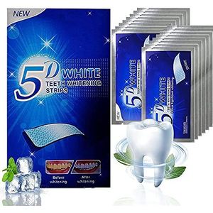28 Zakken 56 Stuks Tanden Whitening Strips - Helder Wit 5D Voor Het Bleken Van Tanden Zoals Koffie, Tabak, Thee, Voedsel Enz