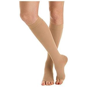 MEDIVEN - MEDIVEN PLUS - GAMBALETTO - COMPRESSION 3 ° - APERTA - V, beige, normaal