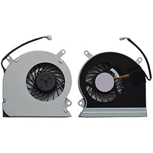 Laptop CPU koelventilator Voor For MSI GP60 2QF-864 GP60 2QF-865 Zwart