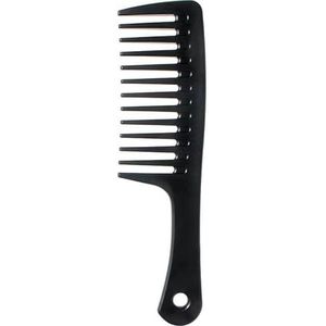 Grote zwarte kam grote tandkam krullend haar grote kam krullend haar kam (zwart)