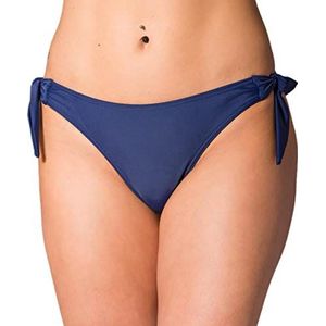 Aquarti Dames Braziliaans Bikinibroekje met Touwtjes, Donkerblauw, 36