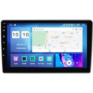 9"" Touch Car Stereo Radio DAB Head Unit GPS Navigatie voor Peugeot 307 2001-2008 Android 12 Autoradio Ingebouwde CarAutoPlay Achteruitrijcamera Ondersteuning DSP Bluetooth USB android auto (Size : 4+