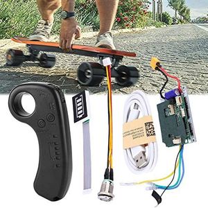 Skateboard Remote, elektrisch skateboard Longboard Single Drive ESC Vervangende besturing Moederbord met afstandsbediening Mini-afstandsbediening Ontvanger voor elektrisch skateboard Skateboard