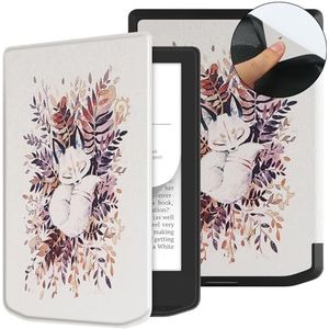 PocketBook - Verse PB629 & PB634 Pro - PU Lederen Hoes - Smart Ultra Dunne Folio Cover met Auto Sleep/Wake