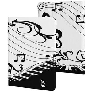 Chic Muziek Piano Toetsenbord Note Case Compatibel Voor ipad Mini 1/2/3/4/5 (7.9 inch) Slim Case Cover Beschermende Tablet Gevallen Stand Cover