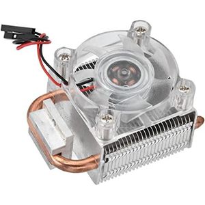 Koelventilator voor Raspberry Pi, DIY-onderdelen RGB ICE-toren CPU-koeler Warmteafvoerkoeler voor 4B 3B + 3B