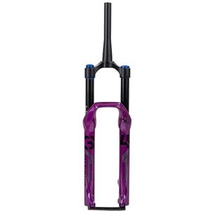 Mountainbike Voorvork 160mm Veerweg, 26in 27.5in Handmatige Vergrendeling Demping Afstelling Schokdemper Luchtvork(Purple,26in T QR)