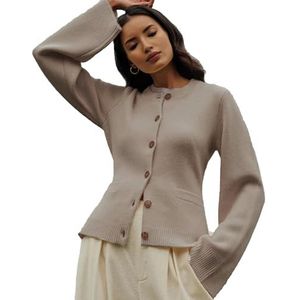 Dames truien vest | Losse vesten met dunne klokmouwen - Losse trui Lichtgewicht jas, vesten Bovenkleding voor dames Dagelijkse kleding voor de herfst Tujoba