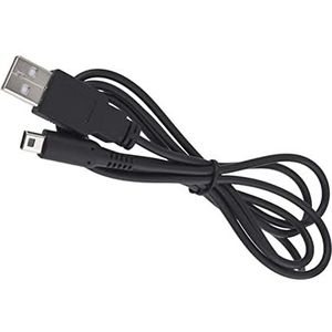 Generic VFG-259 USB Charger Kabel/Lead, Power Charging Cord voor Nintendo DS, 3DS, Zwart, XL