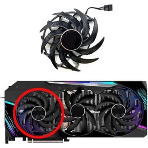 Vervangende ventilator voor GIGABYTE voor GeForce RTX3070ti 3080 3080ti 3090 voor AORUS XTREME grafische kaart(Left fan)