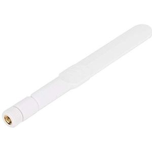 2,4G / 5G / 5,8G WiFi-antenne SMA 8dBi Dual Band omnidirectionele antenne voor Wireless Router RT-AC68U EX6200 AC15 AC68U RT-AC88U AC88U AC3200 AC66U (wit)