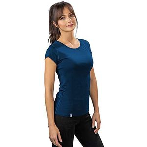 Alpin Loacker Merino dames T-Shirt - Premium Merino Wol Shirt met Korte Mouwen voor buiten, wandelen en sport, dames thermische basislaag