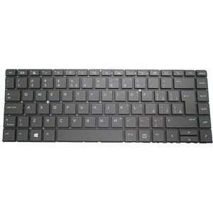 Laptoptoetsenbord voor HP EliteBook 1040 G4 zwart met achtergrondverlichting voor België BE/RO Roemeens/Duits GR/Thailand TI/Sloveens SL(RO Romanian)