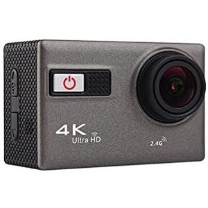 Actiecamera, HD 4K Sport Waterdichte Camera Duiken Aerial Photography Riding 2.0 Inch WIFI Sport dv(Gris)