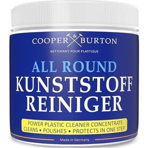 Krachtige kunststof intensieve reiniger concentraat 0,5 kg | reinigingsmiddel voor stralende reinheid | verwijdert moeiteloos vuil en vlekken met ecologische ingrediënten COOPER & BURTON