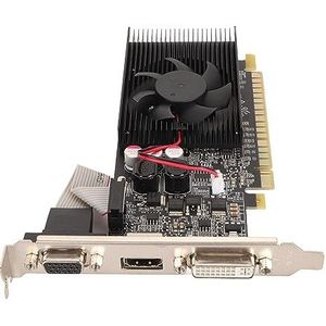 BROLEO Grafische kaart, onafhankelijke GT610 64-bit gaming grafische kaart voor dagelijks gebruik