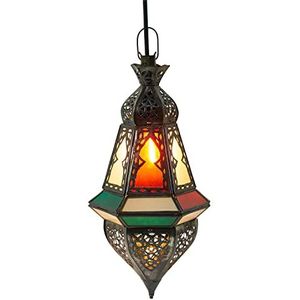 Oosterse lamp, hanglamp Anya, 35 cm, E14 lampfitting, Marokkaans design, hanglamp uit Marokko, Oosterse lampen voor woonkamer, keuken of hangend boven de eettafel