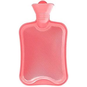 DieffematicRSD Warmwaterkruik Draagbare Warmwaterkruik Kleur Dik Water Heet Accessoire Water Willekeurige Zakken Warme Fles Rubber Kleur Huis (Color : Pink)