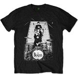 T-Shirt # L Black Unisex # Stage Stairs