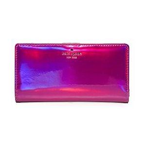 Kate Spade New York Women's Stacy Snap Wallet, Baja Rose, One Size
