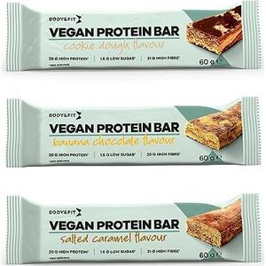 Body & Fit Vegan Protein Bar (Mix Box)