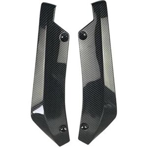 Achterruit Zijspoiler Voor P&assat B7 Universele Achterspoiler Auto Achterbumper Beschermer Diffuser Spoiler Splitter Achterste Daklip Splitter(Carbon Look)