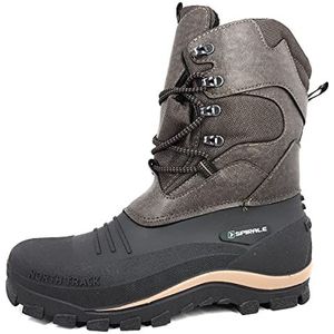 Spirale Bernd Canadian Snowboots, Warm Gevoerde Sneeuwschoenen voor Heren, Bruin, 48