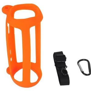 Speaker Case Voor JBL Flip 6 Speaker Siliconen Beschermhoes Draagbare Audio Case (Oranje)