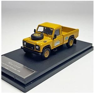 Voor Land Rover Defender Master 1 64 Legering Pick-up Truck Model Auto Decoratie Display Jongens Speelgoed Gift