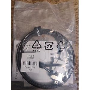 Kensington Slim NanoSaver Combination Laptop Lock - Veiligheidskabelslot (Pack van 25) Merk
