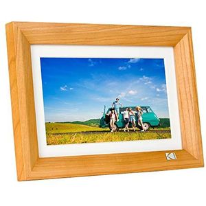 KODAK - Digitale fotolijst van licht hout - 7 inch