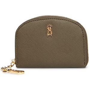 Steve Madden Dames JADEZ Dome Rits Pouch, Olijf, One Size, Olijf, Eén maat, Steve Madden Jadez Dome Rits Pouch